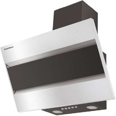 Кухонная вытяжка Maunfeld Bridge 60, Нержавеющая сталь/Черное стекло