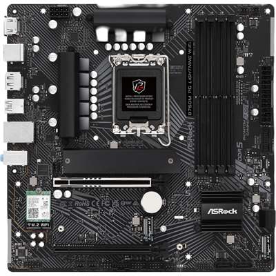 Материнская плата ASRock B760M PG Lightning WiFi, LGA 1700, MicroATX
