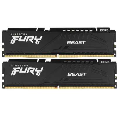 Оперативная память Kingston FURY Beast Black EXPO, DDR5 64GB (2x32GB)/5600 MHz DIMM (KF556C36BBEK2-64)