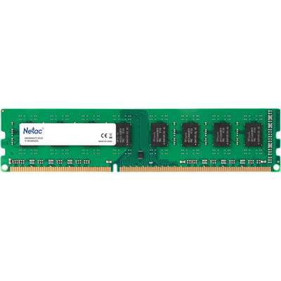 Оперативная память Netac Basic DDR3 UDIMM, DDR3 8GB/1600Mhz DIMM (NTBSD3P16SP-08)