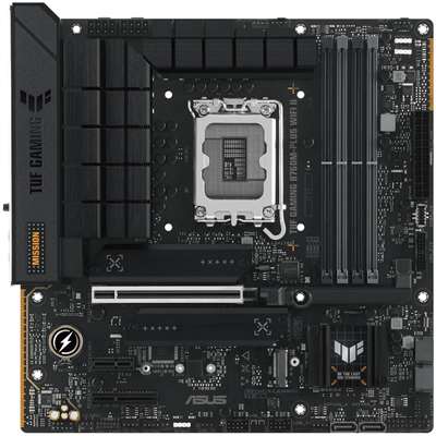 Материнская плата Asus TUF GAMING B760M-PLUS WIFI II, LGA 1700, MicroATX