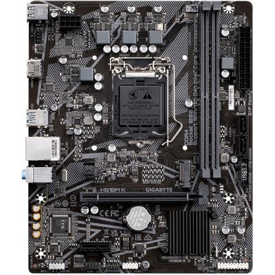 Материнская плата Gigabyte H510M K, LGA 1200, MicroATX