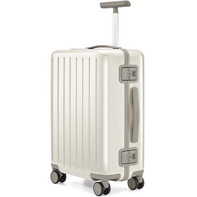 Чемодан NINETYGO Manhattan Single Trolley 20″, Бежевый
