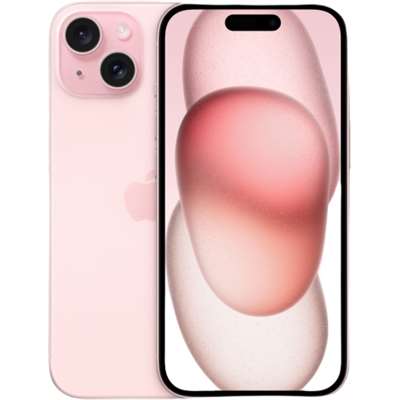 Смартфон Apple iPhone 15 (6 ГБ/128 ГБ) Pink