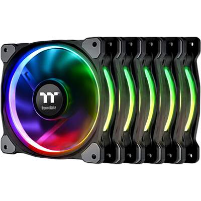 Кулер для корпуса Thermaltake Riing Plus 12 RGB (5 шт)
