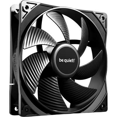 Кулер для корпуса Bequiet! Pure Wings 3 120mm PWM, Ø120 мм