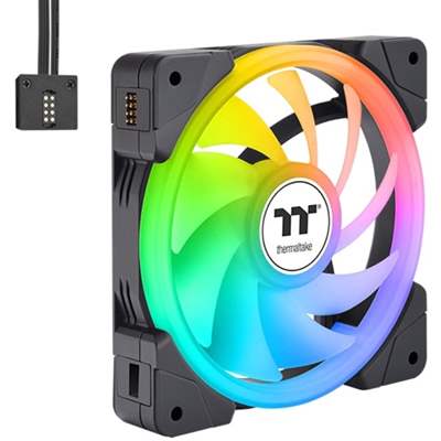 Кулер для корпуса Thermaltake SWAFAN EX14 ARGB Sync PC Cooling Fan TT Premium Edition (3 в 1)