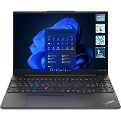 Ноутбук Lenovo ThinkPad E16 Gen 2 Intel 16″/Intel Ultra 5 125U/IPS/1920x1200/16 ГБ/512 ГБ/DOS (21MA004VRT)