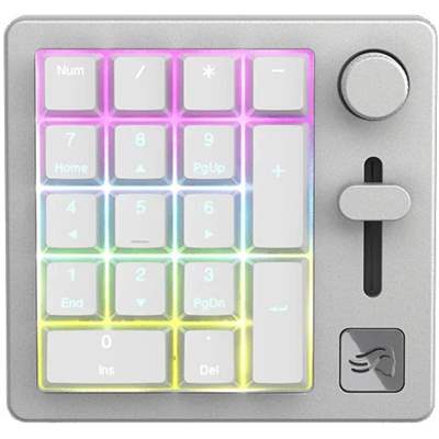 Клавиатура Glorious GMMK Numpad Pre-Built Fox Linear Switch White (GLO-GMMK-NP-FOX-W)