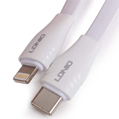 Кабель LDNIO LC131-I, USB-C/Lightning, 1 м