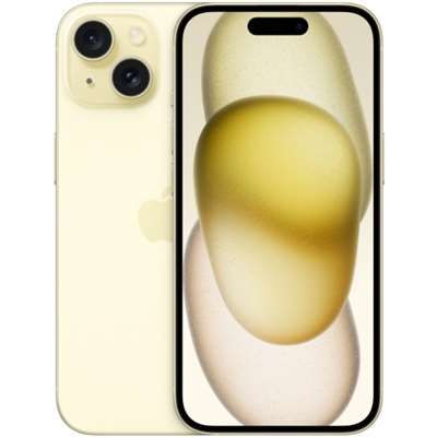 Смартфон Apple iPhone 15 (6 ГБ/256 ГБ) Yellow