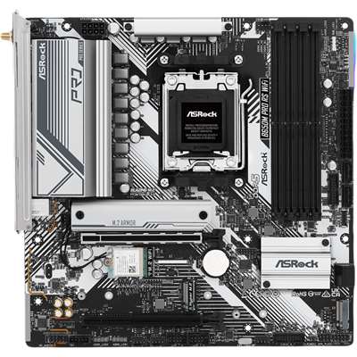 Материнская плата ASRock B650M PRO RS WIFI, AM5, MicroATX