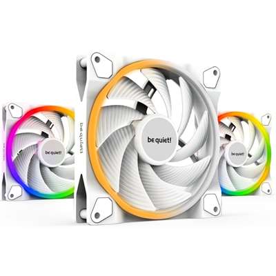 Кулер для корпуса Bequiet! Light Wings 140mm PWM high-speed Triple-Pack White (3 в 1)