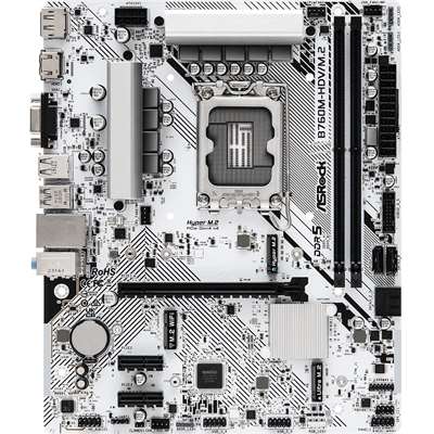 Материнская плата ASRock B760M-HDV/M.2, LGA 1700, MicroATX