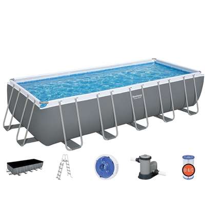 Каркасный бассейн Bestway Power Steel 5611Z с фильтрующим насосом