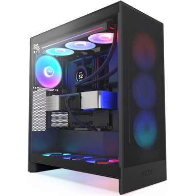 Корпус NZXT H7 Flow RGB (Black)