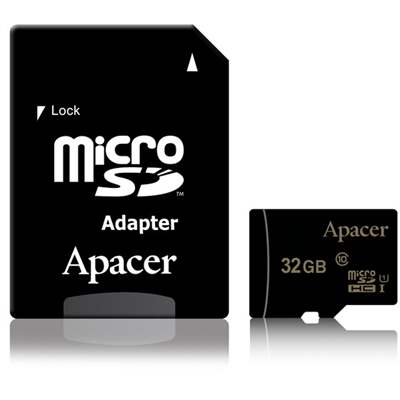 Карта памяти Apacer microSDHC, 32 ГБ, UHS-I U1 Class 10  UHS-I U1