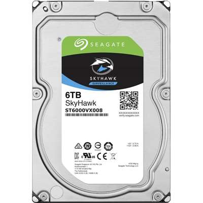 Жесткий диск HDD Seagate SkyHawk ST6000VX008, 6 ТБ