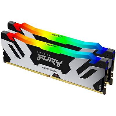 Оперативная память Kingston FURY Renegade Silver/Black RBG XMP DDR5 32GB (2x16GB)/6800MHz DIMM (KF568C36RSAK2-32)
