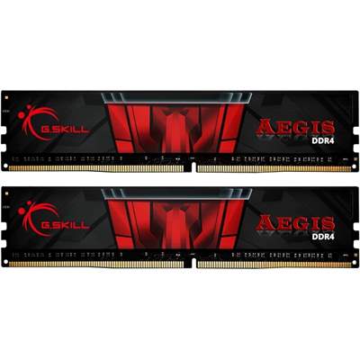 Оперативная память G.SKILL Aegis DDR4, DDR4 32GB (2x16GB)/2666MHz DIMM (F4-2666C19D-32GIS)