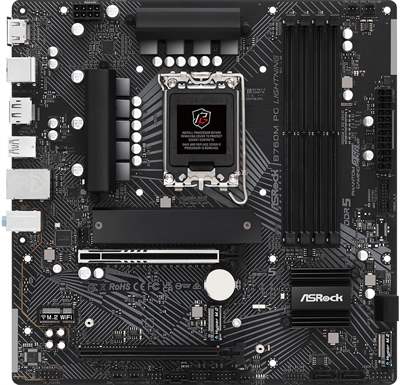 Материнская плата ASRock B760M PG Lightning, LGA 1700, MicroATX