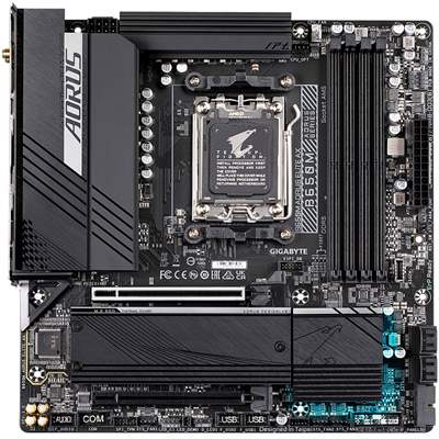 Материнская плата Gigabyte B650M AORUS ELITE AX, AM5, MicroATX