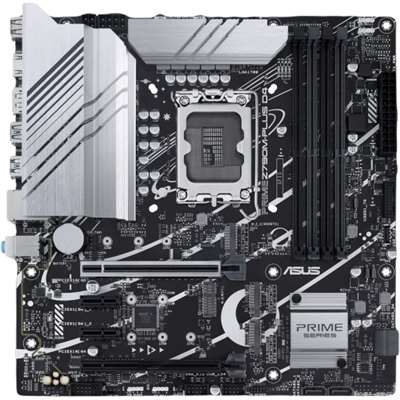 Материнская плата Asus PRIME Z790M-PLUS D4, LGA 1700, MicroATX