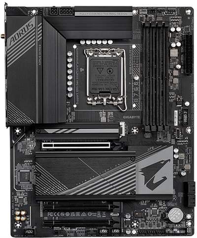 Материнская плата Gigabyte B760 AORUS ELITE AX, LGA 1700, ATX