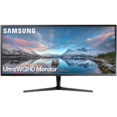 Монитор 34″ Samsung UltraWide LS34J550WQIXCI, 3440x1440, 21:9, VA, 75 Гц