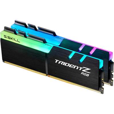 Оперативная память G.SKILL Trident Z RGB, DDR4 64GB(2x32GB)/3200MHz DIMM (F4-3200C16D-64GTZR)