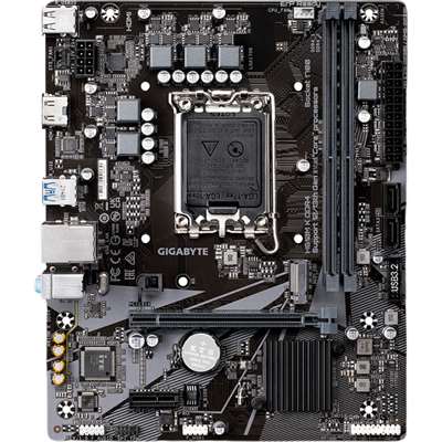 Материнская плата Gigabyte H610M K DDR4 (Rev 2.0), LGA 1700, MicroATX