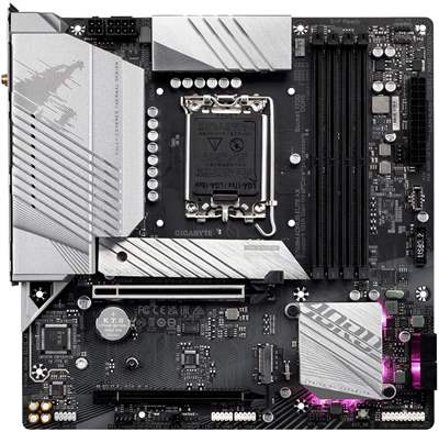 Материнская плата Gigabyte B760M AORUS ELITE AX, LGA 1700, MicroATX