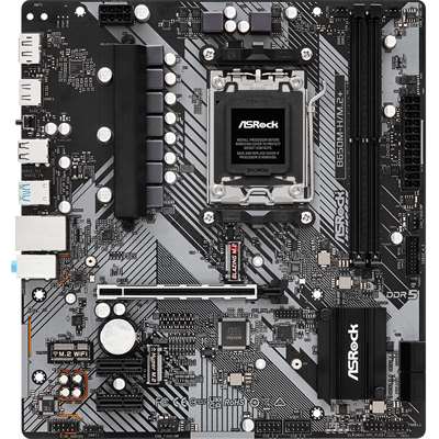 Материнская плата ASRock B650M-H/M.2+, AM5, MicroATX