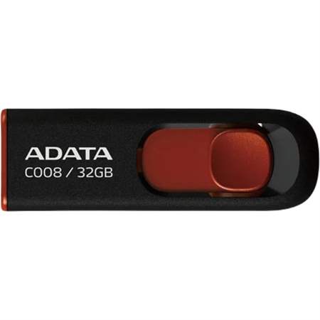 USB флешка 2.0 ADATA C008, 32 ГБ (Red)