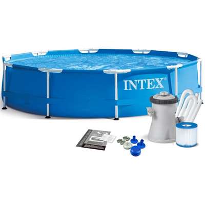 Каркасный бассейн Intex 28202NP с фильтрующим насосом