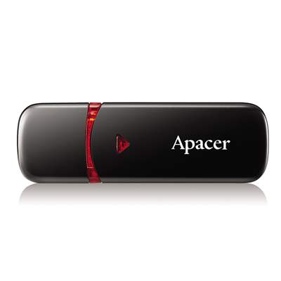USB флешка 2.0 Apacer AH333, 64 ГБ (Black)
