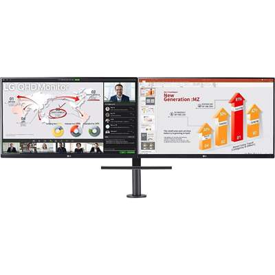 Монитор 27″ LG Ergo Dual 27QP88D-BS, 2560x1440, 16:9, IPS, 75 Гц