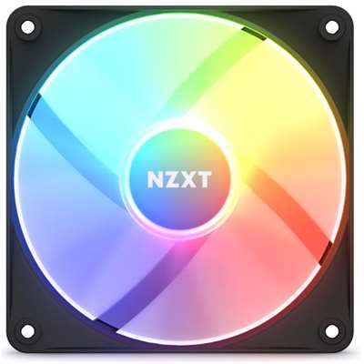 Кулер для корпуса NZXT F140 RGB Core (RF-C14SF-B1), Ø140 мм, Black