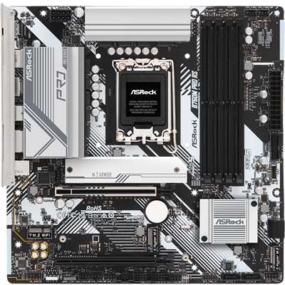 Материнская плата ASRock B760M PRO RS, LGA 1700, MicroATX