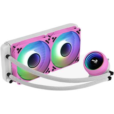 Система водяного охлаждения Aerocool Mirage L240 (Pink)