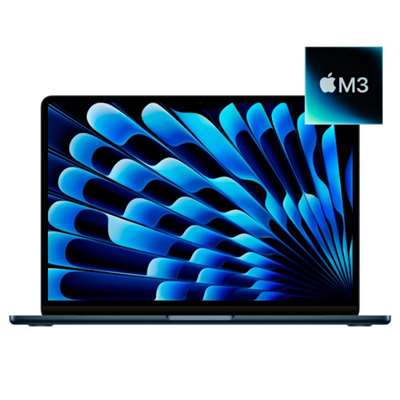 Ноутбук Apple MacBook Air 15″ M3 (2024) 15.3″/Apple M3/8 ГБ/256 ГБ/MacOS, Midnight