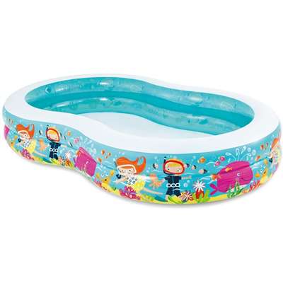 Надувной бассейн детский Intex Swim Center Seashore 56490NP