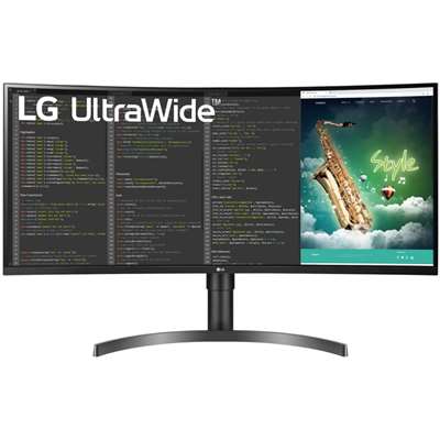 Монитор 35″ LG UltraWide 35WN75C-B, 3440x1440 (Ultra WQHD), VA, 100 Гц