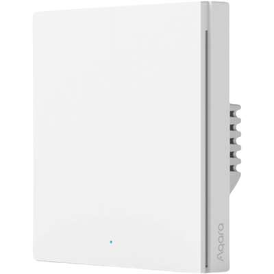 Настенный выключатель одноклавишный Aqara Smart Wall Switch H1 (With Neutral, Single Rocker)
